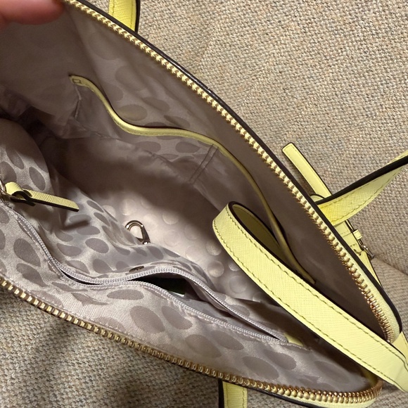 Kate Spade Cedar Street Maise Leather Shoulder Bag - Beautiful Yellow - Picture 3 of 6